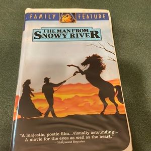 The man from snowy river VHS tape